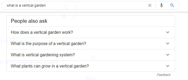 vertical garden search