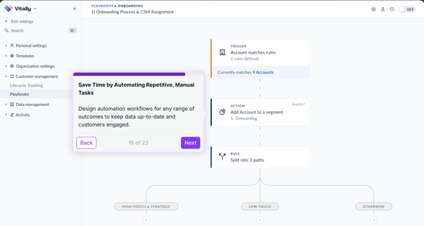 Vitally automations